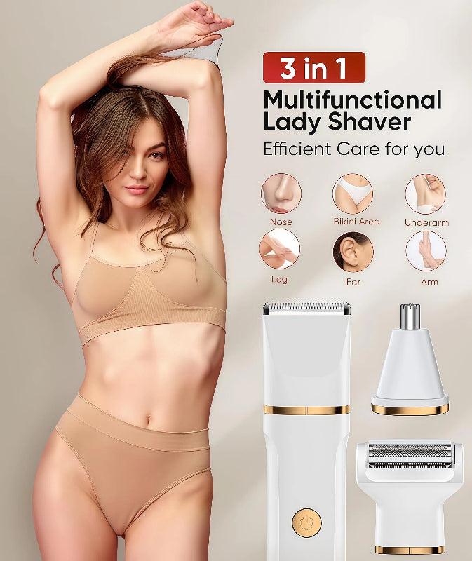 in-1 Lady Shaver & Bikini Trimmer